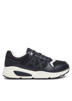 Sneakersy Armani Exchange XUX239 XV909 U385 Granatowy ze sklepu eobuwie.pl w kategorii Buty sportowe męskie - zdjęcie 177386128