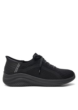 Sneakersy Skechers Ultra Flex 3.0-Brilliant Path 149710 Czarny ze sklepu eobuwie.pl w kategorii Buty sportowe damskie - zdjęcie 177386247