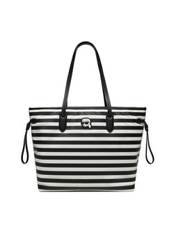 Torebka KARL LAGERFELD A1W30125 Czarny ze sklepu eobuwie.pl w kategorii Torby Shopper bag - zdjęcie 177387589