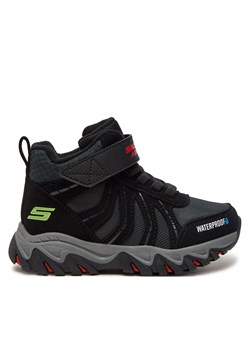 Trekkingi Skechers Rugged Ranger 406412L Czarny ze sklepu eobuwie.pl w kategorii Buty trekkingowe dziecięce - zdjęcie 177388329