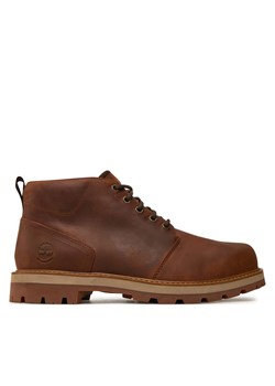 Trzewiki Timberland BRITTON ROAD MID CHUKKA WP TB0A69TWEM61 Brązowy ze sklepu eobuwie.pl w kategorii Buty zimowe męskie - zdjęcie 177388419
