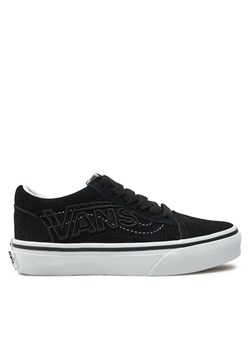 Tenisówki Vans Old Skool Embroidered Logo VN000CYVBLK1 Czarny ze sklepu eobuwie.pl w kategorii Trampki dziecięce - zdjęcie 177389165