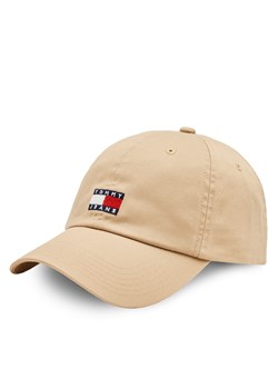 Czapka z daszkiem Tommy Jeans Tjm Heritage 6 Panel Cap AM0AM12020 Beżowy ze sklepu eobuwie.pl w kategorii Czapki z daszkiem męskie - zdjęcie 177389708