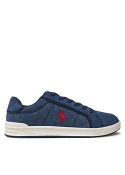 Sneakersy Polo Ralph Lauren Heritage Court III RL01255410 Granatowy ze sklepu eobuwie.pl w kategorii Buty sportowe dziecięce - zdjęcie 177389828