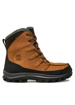 Kozaki Timberland TB19701R2311 Brązowy ze sklepu eobuwie.pl w kategorii Buty zimowe męskie - zdjęcie 177390176