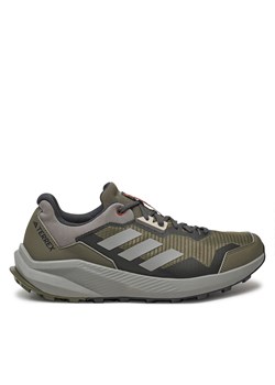 Buty do biegania adidas Terrex Trail Rider IG8929 Zielony ze sklepu eobuwie.pl w kategorii Buty sportowe męskie - zdjęcie 177390885