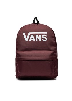 Plecak Vans Old Skool Print Backpack VN000H504QU1 Bordowy ze sklepu eobuwie.pl w kategorii Plecaki - zdjęcie 177392449