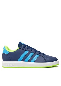 Sneakersy adidas Grand Court 2.0 K IH4887 Granatowy ze sklepu eobuwie.pl w kategorii Buty sportowe dziecięce - zdjęcie 177392828