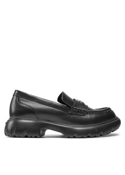 Loafersy KARL LAGERFELD KL42111 Czarny ze sklepu eobuwie.pl w kategorii Lordsy damskie - zdjęcie 177393226