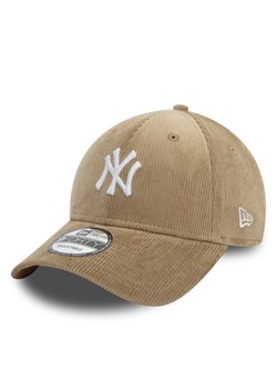 Czapka z daszkiem New Era Cord New York Yankees 9FORTY 60580823 Beżowy ze sklepu eobuwie.pl w kategorii Czapki z daszkiem damskie - zdjęcie 177393815