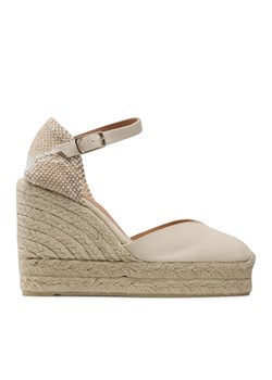 Espadryle Castañer Chiarita/8ED/001 020983-203 Beżowy ze sklepu eobuwie.pl w kategorii Espadryle damskie - zdjęcie 177394167