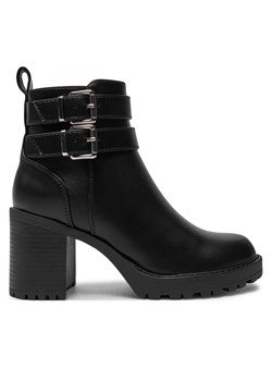 Botki ONLY Shoes Barbara 15238726 Czarny ze sklepu eobuwie.pl w kategorii Botki - zdjęcie 177395179