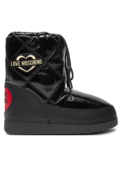 Śniegowce LOVE MOSCHINO JA24982G0LEB1000 Czarny ze sklepu eobuwie.pl w kategorii Śniegowce damskie - zdjęcie 177395328