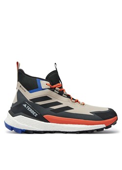 Trekkingi adidas Terrex Free Hiker 2.0 Gore-Tex IH3527 Beżowy ze sklepu eobuwie.pl w kategorii Buty trekkingowe męskie - zdjęcie 177395468