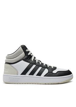 Sneakersy adidas Hoops 3.0 Mid IH0157 Szary ze sklepu eobuwie.pl w kategorii Buty sportowe męskie - zdjęcie 177396169