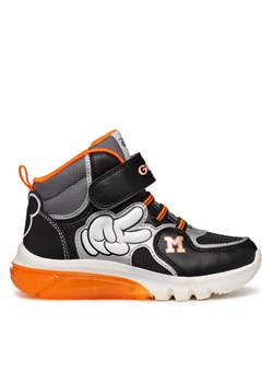 Sneakersy Geox J Ciberdron Boy J46LBF 000BC C0039 M Czarny ze sklepu eobuwie.pl w kategorii Buty sportowe dziecięce - zdjęcie 177396488