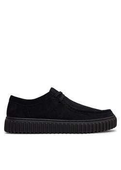 Mokasyny Clarks Torhill Lo 26172019 Czarny ze sklepu eobuwie.pl w kategorii Półbuty męskie - zdjęcie 177396509