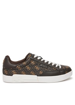 Sneakersy Guess Caserta FMFCAS FAL12 Brązowy ze sklepu eobuwie.pl w kategorii Buty sportowe męskie - zdjęcie 177397379