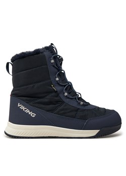 Śniegowce Viking Aery SL GTX GORE-TEX 3-94605-535 Granatowy ze sklepu eobuwie.pl w kategorii Buty zimowe dziecięce - zdjęcie 177397445