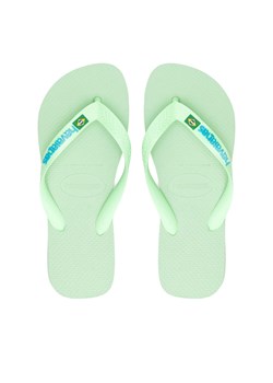 Japonki Havaianas 4110850.6617 Zielony ze sklepu eobuwie.pl w kategorii Klapki damskie - zdjęcie 177398145