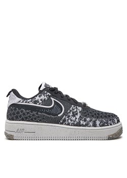 Sneakersy Nike Af1 Crater Flyknit Nn (Gs) DM1060 001 Czarny ze sklepu eobuwie.pl w kategorii Buty sportowe damskie - zdjęcie 177398298