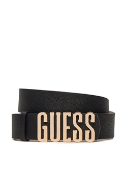 Pasek Damski Guess Meridian (BG) Belts BW9113 P4235 Czarny ze sklepu eobuwie.pl w kategorii Paski damskie - zdjęcie 177398458