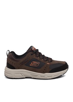 Sneakersy Skechers Oak Canyon 51893/CHBK Brązowy ze sklepu eobuwie.pl w kategorii Buty trekkingowe męskie - zdjęcie 177398686