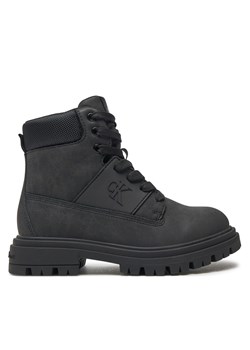 Trapery Calvin Klein Jeans V3X5-81095-1492 M Czarny ze sklepu eobuwie.pl w kategorii Buty zimowe dziecięce - zdjęcie 177399269