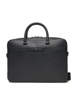 Torba na laptopa Tommy Hilfiger AM0AM13104 Czarny ze sklepu eobuwie.pl w kategorii Torby na laptopa - zdjęcie 177399447