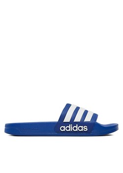 Klapki adidas Adilette Shower GW1048 Niebieski ze sklepu eobuwie.pl w kategorii Klapki damskie - zdjęcie 177399769