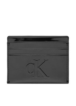 Etui na karty kredytowe Calvin Klein Jeans Sculpted Cardcase6cc Im K60K613126 Czarny ze sklepu eobuwie.pl w kategorii Etui - zdjęcie 177399788