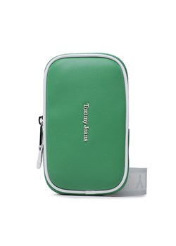 Torebka na telefon Tommy Jeans Tjw Stadium Prep Phone Pouch AW0AW14563 Zielony ze sklepu eobuwie.pl w kategorii Etui - zdjęcie 177399849