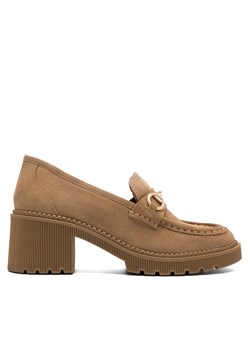 Loafersy Lasocki KAP-SL-26301 Brązowy ze sklepu eobuwie.pl w kategorii Lordsy damskie - zdjęcie 177399875