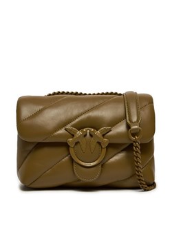 Torebka PINKO Love Puff Mini Cl AI 24-25 PLTT 100039 A1JO Brązowy ze sklepu eobuwie.pl w kategorii Kopertówki - zdjęcie 177399996