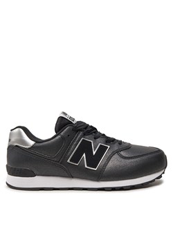 Sneakersy New Balance GC574FM Czarny ze sklepu eobuwie.pl w kategorii Buty sportowe dziecięce - zdjęcie 177401315