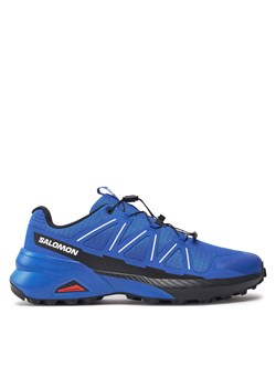 Buty do biegania Salomon Speedcross Peak L47602400 Niebieski ze sklepu eobuwie.pl w kategorii Buty sportowe męskie - zdjęcie 177401585