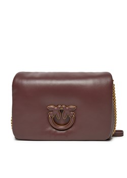 Torebka PINKO Love Click Puff Classic AI 23-24 PLTT 101585 A10F Brązowy ze sklepu eobuwie.pl w kategorii Listonoszki - zdjęcie 177401937