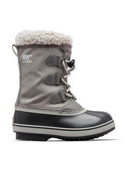 Śniegowce Sorel Yoot Pac™ Nylon Wp 2114111053 Szary ze sklepu eobuwie.pl w kategorii Buty zimowe dziecięce - zdjęcie 177402629
