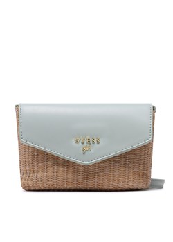 Torebka Guess Mini Shoulder Tote B J3GZ18 WFHH0 Turkusowy ze sklepu eobuwie.pl w kategorii Listonoszki - zdjęcie 177402735