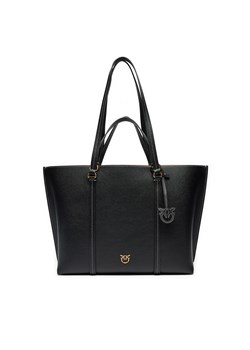 Torebka PINKO Carrie Shopper Big AI 24-25 PLTT 102832 A1LF Czarny ze sklepu eobuwie.pl w kategorii Torby Shopper bag - zdjęcie 177403346