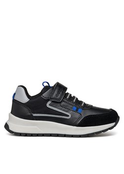 Sneakersy Geox J Briezee Boy J36GMA 054FU C0017 D Czarny ze sklepu eobuwie.pl w kategorii Buty sportowe dziecięce - zdjęcie 177404579