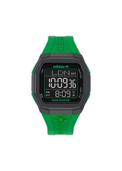 Zegarek adidas Tech One AOST24566 Zielony ze sklepu eobuwie.pl w kategorii Zegarki - zdjęcie 177404586