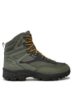 Trekkingi Jack Wolfskin Rebellion Guide Texapore Mid M 4053791 Zielony ze sklepu eobuwie.pl w kategorii Buty trekkingowe męskie - zdjęcie 177405225