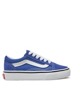 Tenisówki Vans Old Skool VN000CYVCG41 Niebieski ze sklepu eobuwie.pl w kategorii Trampki dziecięce - zdjęcie 177405405