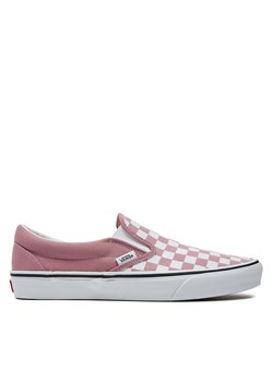 Tenisówki Vans Classic Slip-On VN0A2Z41C3S1 Różowy ze sklepu eobuwie.pl w kategorii Trampki damskie - zdjęcie 177405426