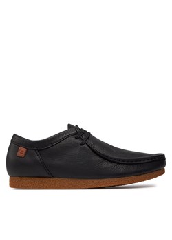 Mokasyny Clarks Shacre II Run 261635987 Czarny ze sklepu eobuwie.pl w kategorii Półbuty męskie - zdjęcie 177405998