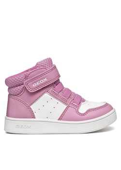 Sneakersy Geox B Eclyper Girl B465MA 05402 C8241 S Różowy ze sklepu eobuwie.pl w kategorii Buty sportowe dziecięce - zdjęcie 177406115