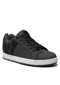 Sneakersy DC Court Graffik 300529 Szary ze sklepu eobuwie.pl w kategorii Trampki męskie - zdjęcie 177406627