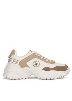 Sneakersy Beverly Hills Polo Club WFA3160-1 Beżowy ze sklepu eobuwie.pl w kategorii Buty sportowe damskie - zdjęcie 177407078