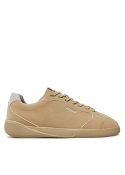 Sneakersy Hugo Riven Tenn 50524249 Beżowy ze sklepu eobuwie.pl w kategorii Buty sportowe męskie - zdjęcie 177407369